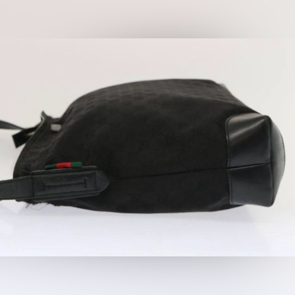 ❌SOLD❌Authenticated Gucci Monogram GG Canvas Shoulder Bag (Large) in Black, EUC - Picture 4 of 16